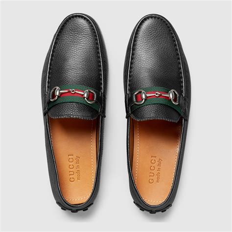 mocassino pelle uomo gucci|GUCCI: Mocassino in pelle .